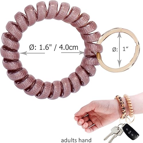 Miniatura 2 de BIHRTC Llavero de pulsera estirable