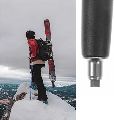 Miniatura 3 de Puntas de repuesto para bastón de trekking  6 accesorios antideslizantes de acero de tungsteno de aleación de aluminio, adecuados para todas las