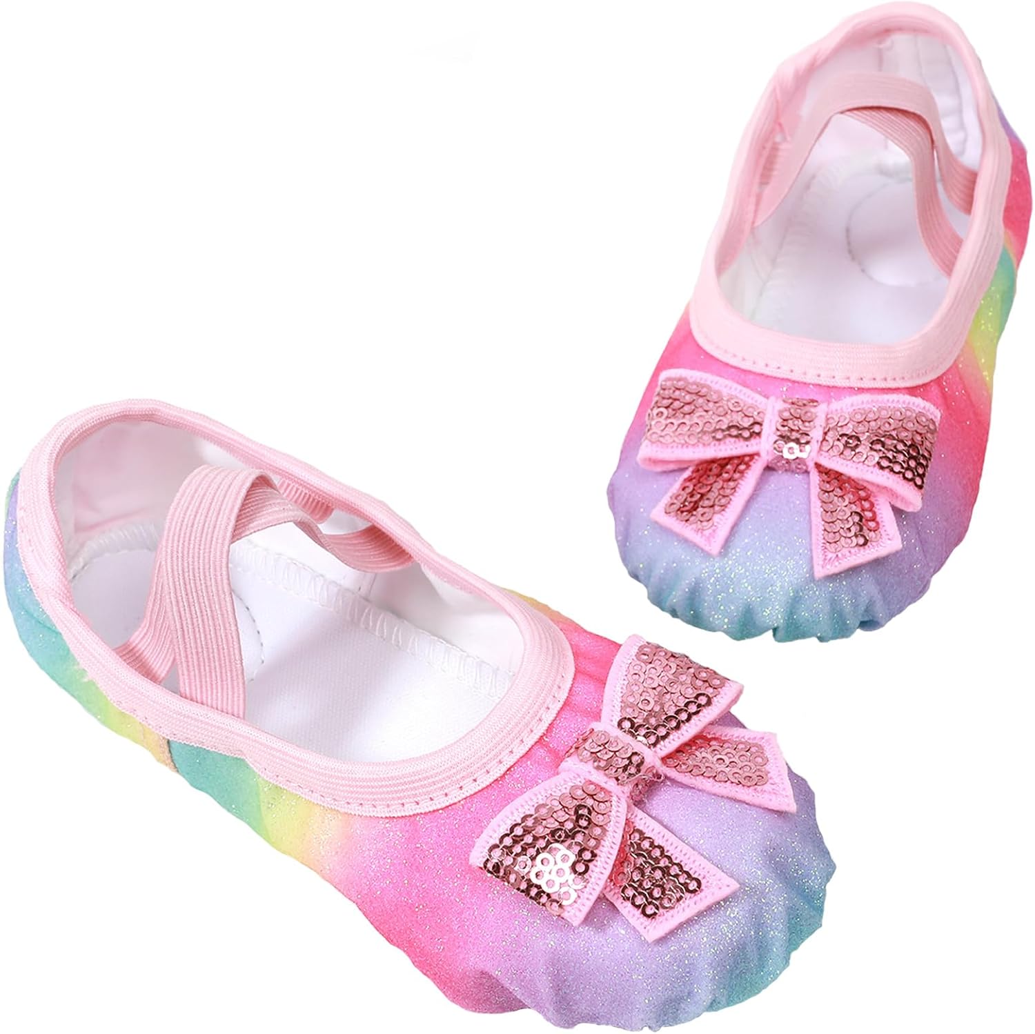 Ballet Shoes Girls - Glitter Split-Sole
