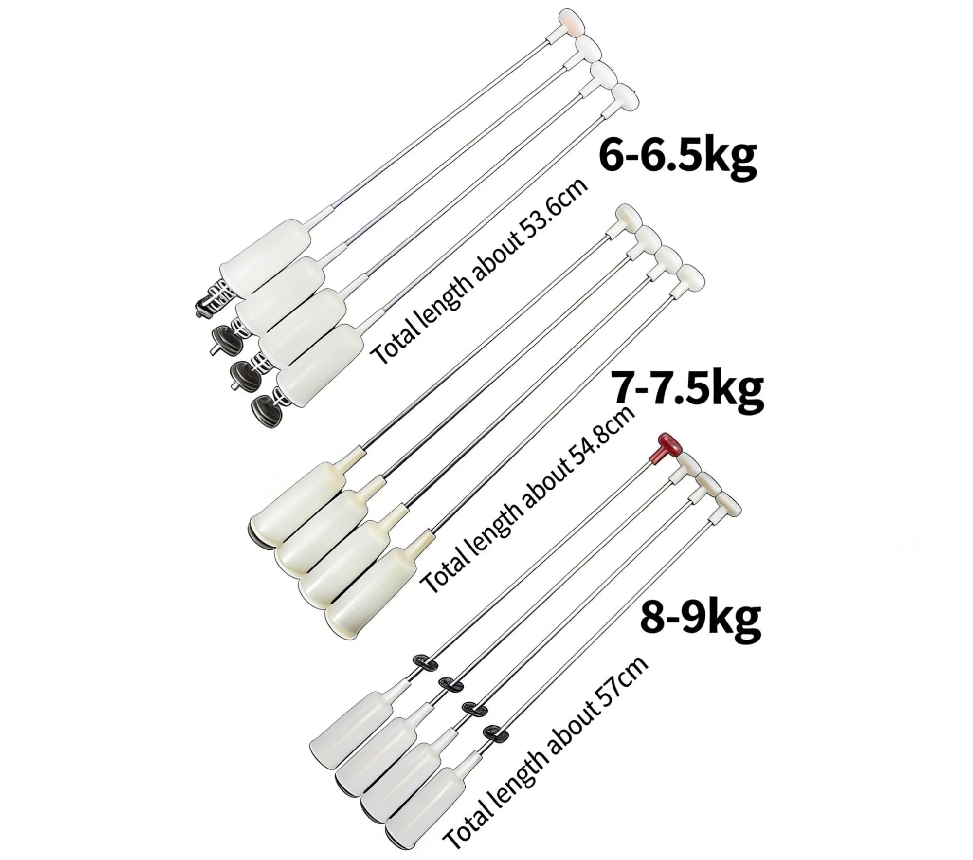 Pralka wysięgnik drążka balansowego amortyzator wisząca sprężyna do XQB5/5,5/6/6,5/7/7,5 kg zamiennik podkładki (6-6,5 kg)
