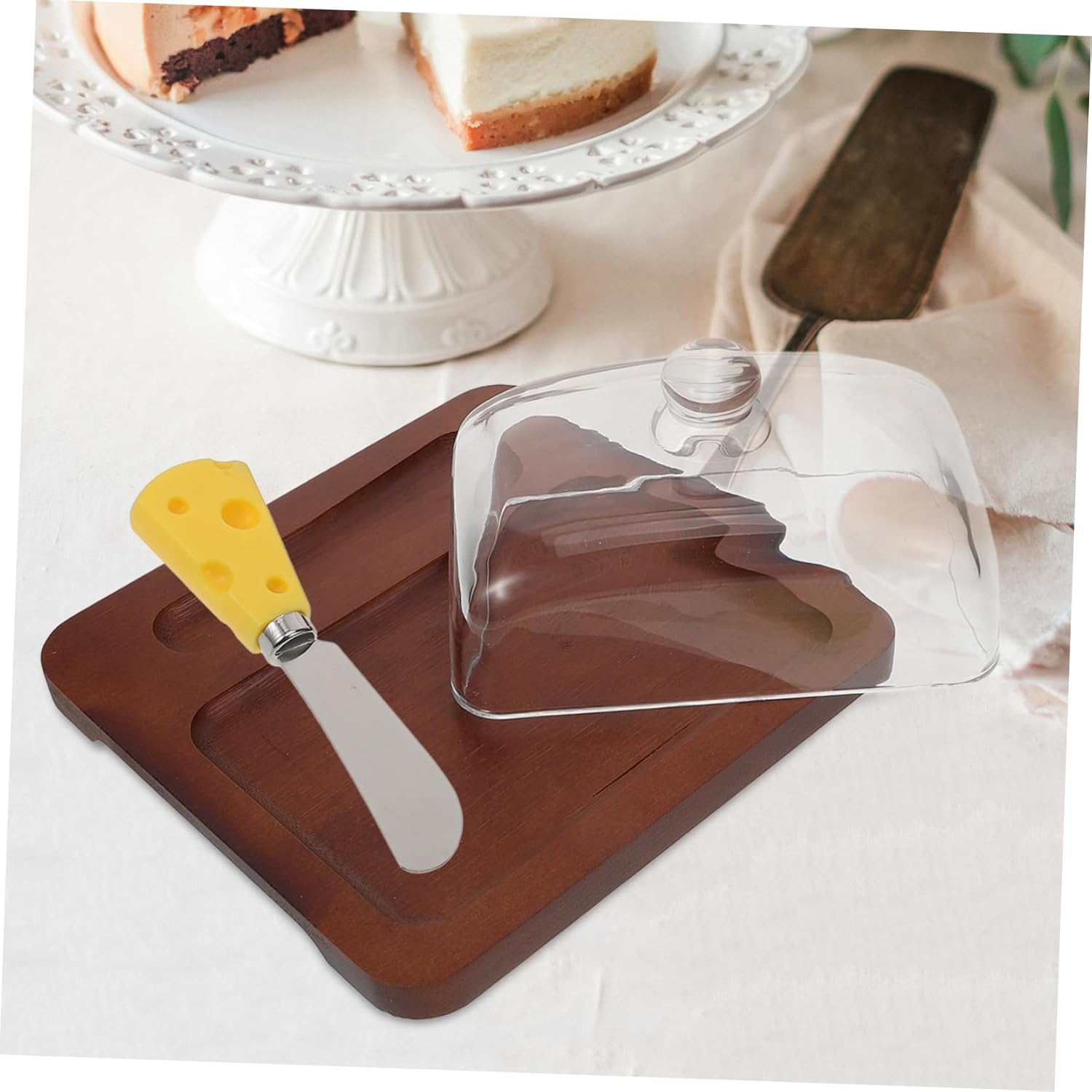 Butter Box Dome Lid Butter Holder Lid Container Dish Storage Box for Refrigerator