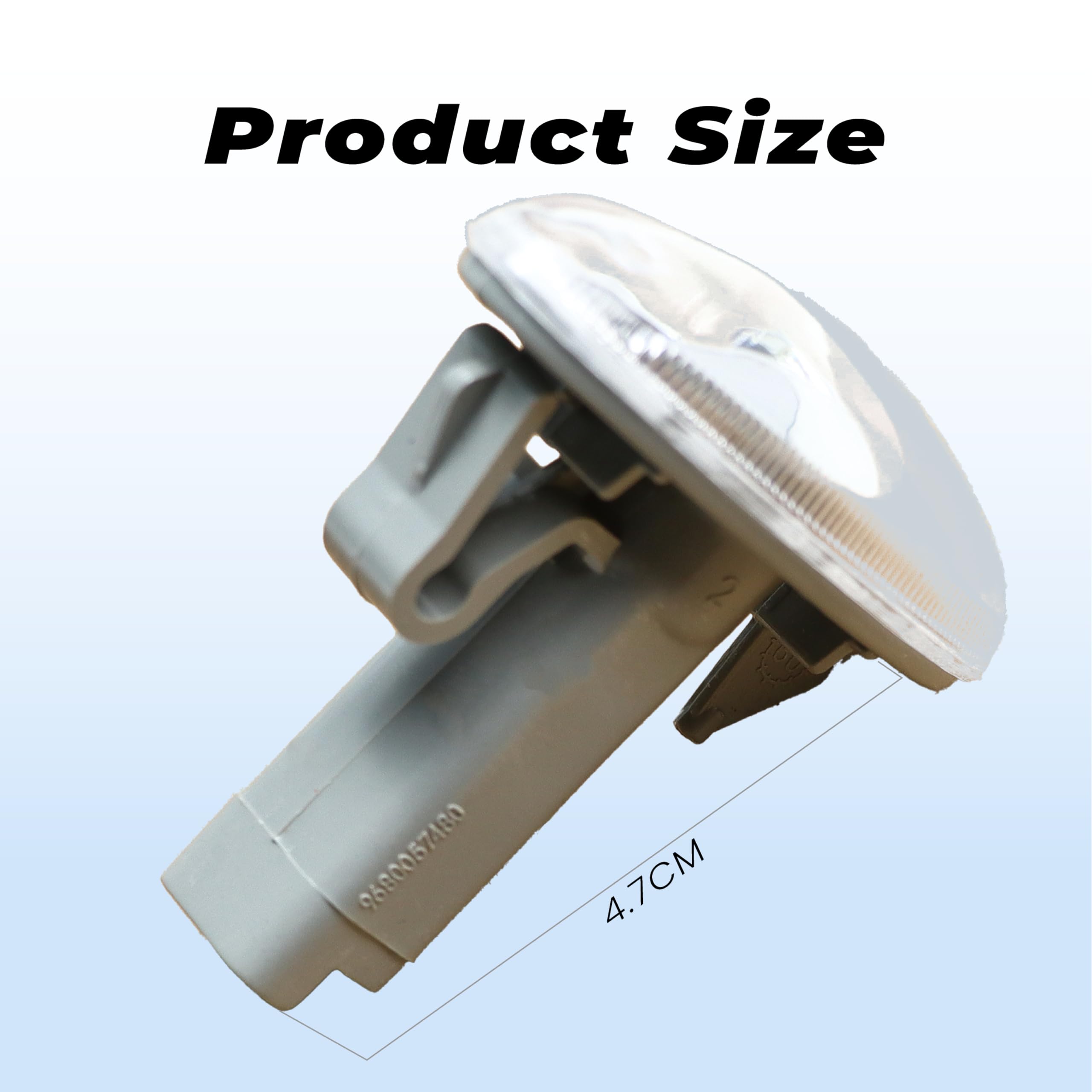 2 Intermitentes Laterales Para Peugeot Y Citroën - OEM 6325.G3, 12V, Bombilla Incluida, Compatible Con 206, 307, C2, C3, Berlingo