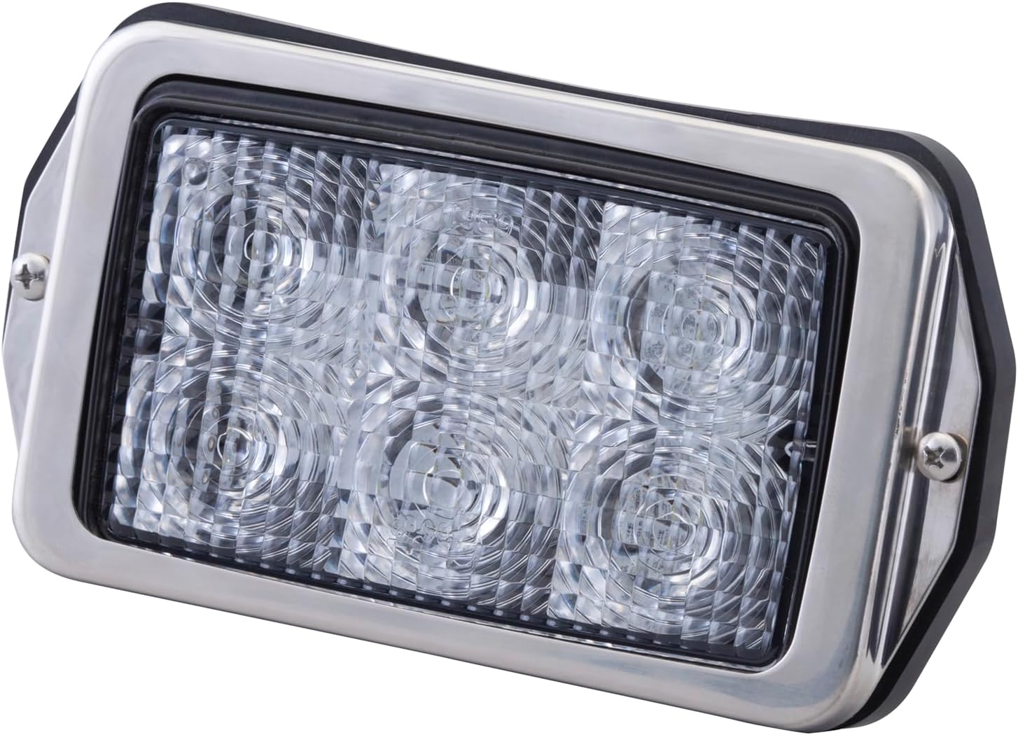 Grote 63610 Trilliant Mini Led White Light Tm Work Lights, Flood, Hardwired, Flush Mount