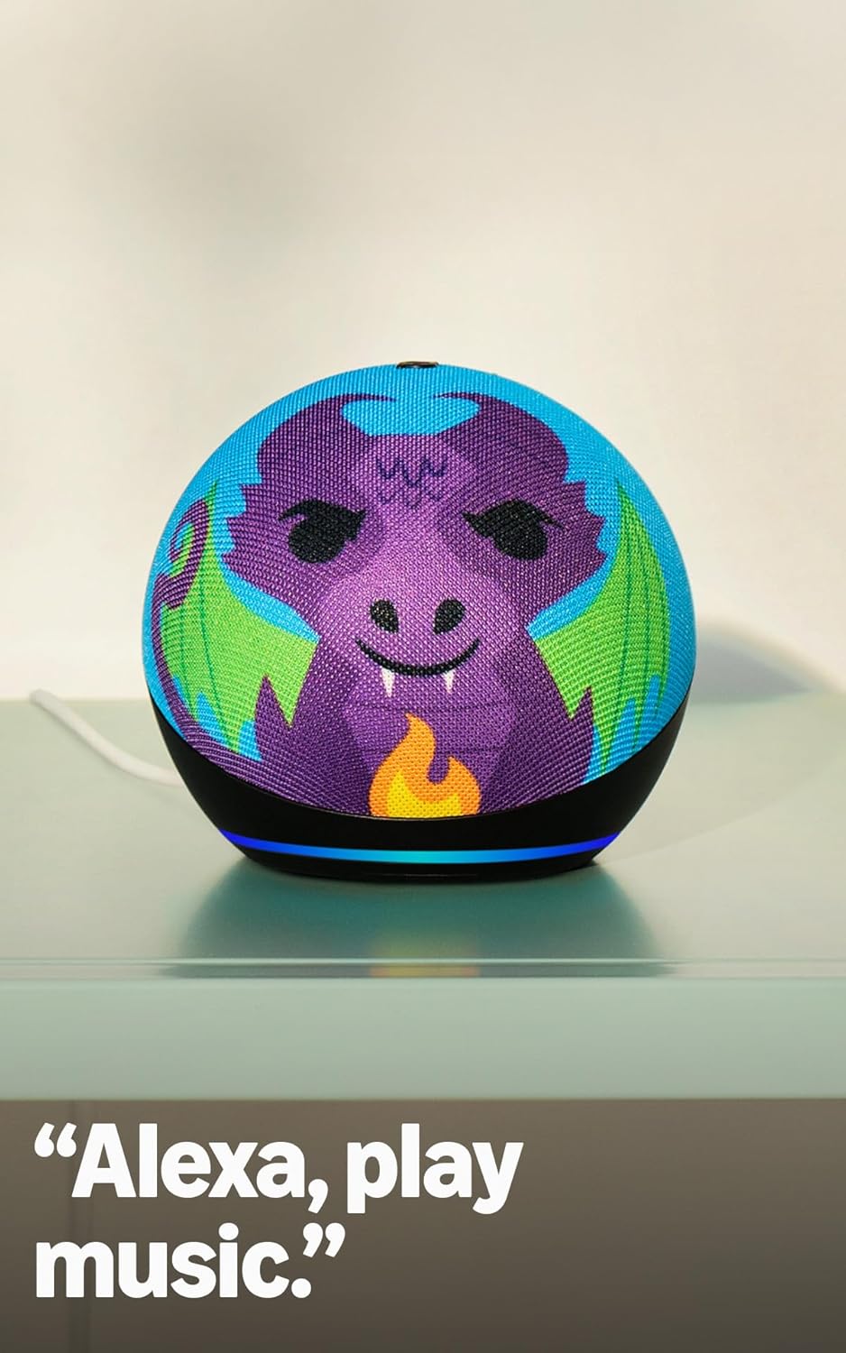 Amazon Echo Dot Kids (newest model) - Owl including Amazon Kids+ with Echo Glow, Designed for Alexa+