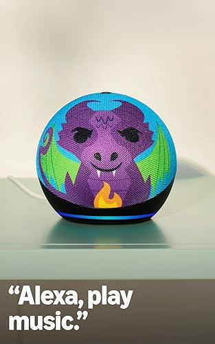 Miniatura 4 de Echo Dot Kids (5. generación, modelo de 2022) Dragon con Echo Glow