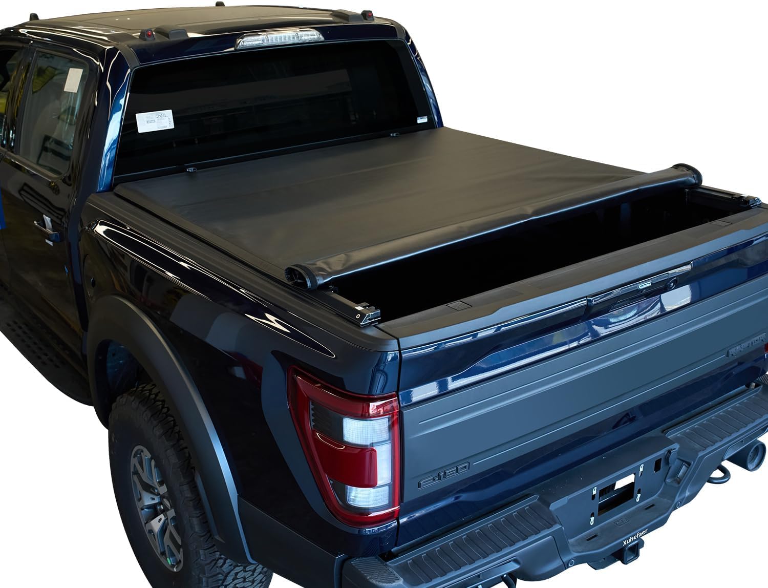 Soft ROLL UP tonneau Cover Compatible with 2017-2024 Honda Ridgeline 5 foot /64 inch Pickup Fleetside/Styleside Bed.NR084