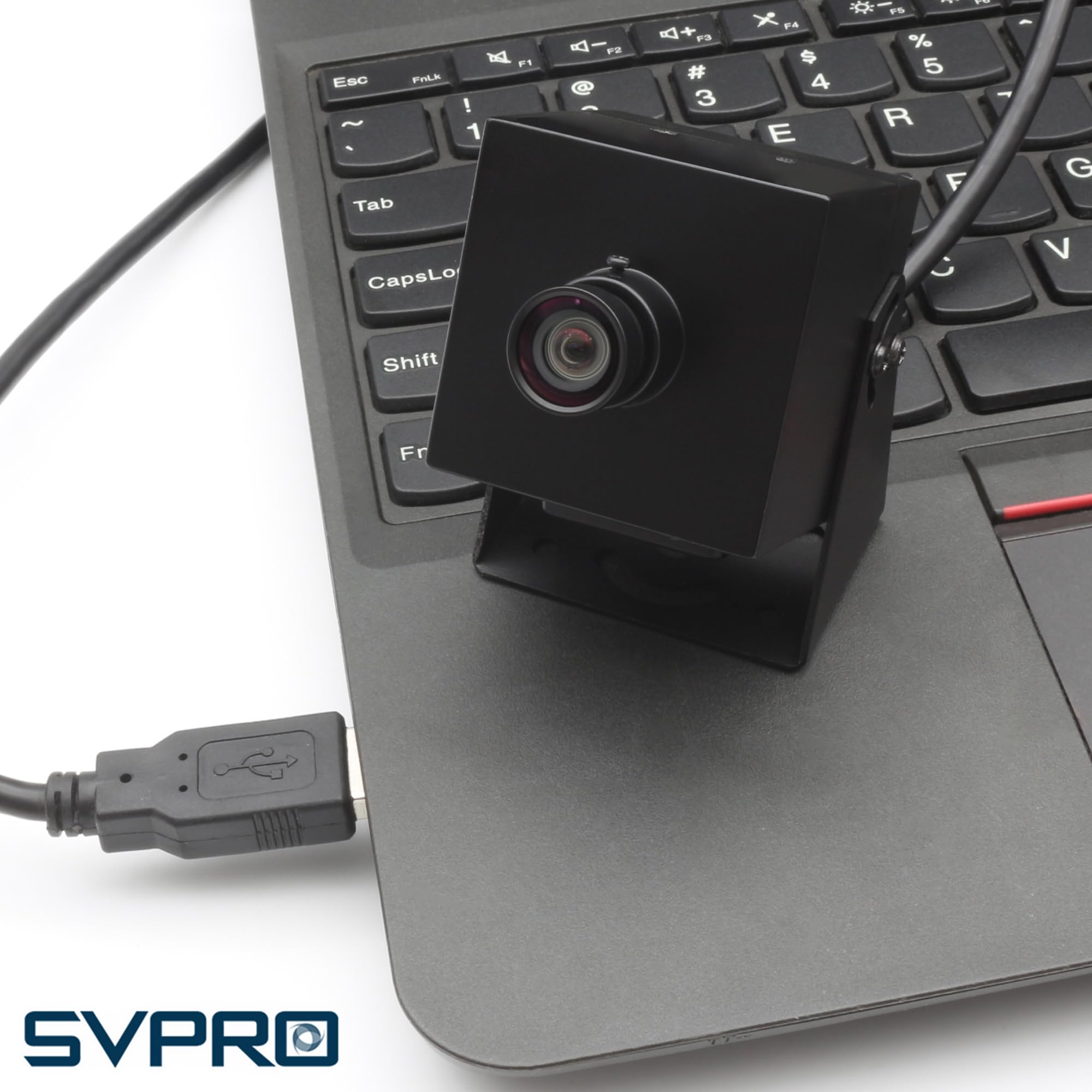 Svpro Webcam USB Grand Angle 48 MP pour Ordinateur, caméra Ultra HD Lightburn pour Gravure Laser USB Externe pour imprimante 3D, 6000 Pixels, Raspberry Pi pour l'industrie