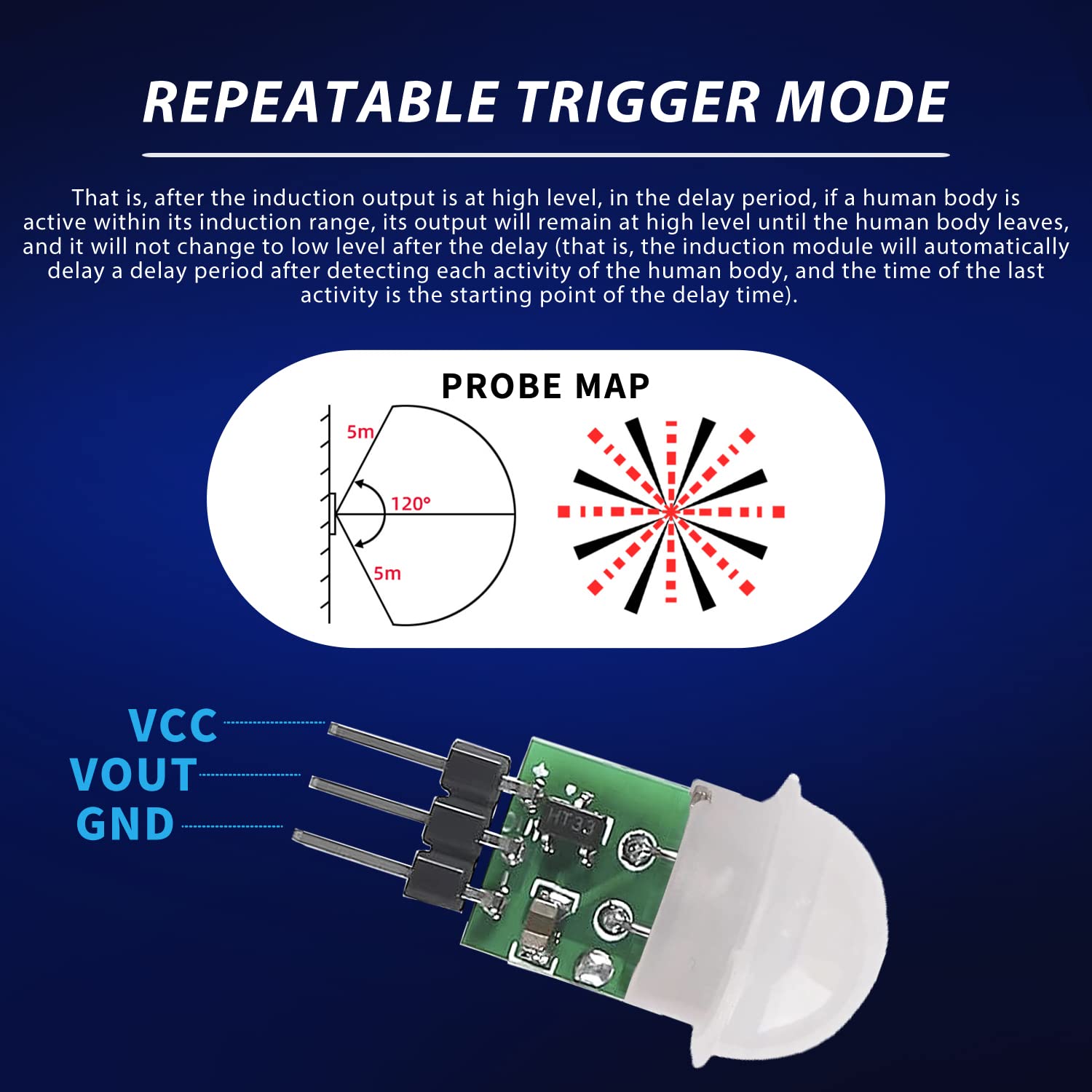 Pir Module Atlanta Snapklik.com : CenryKay AM312 Mini Pyroelectric PIR Sensor Module