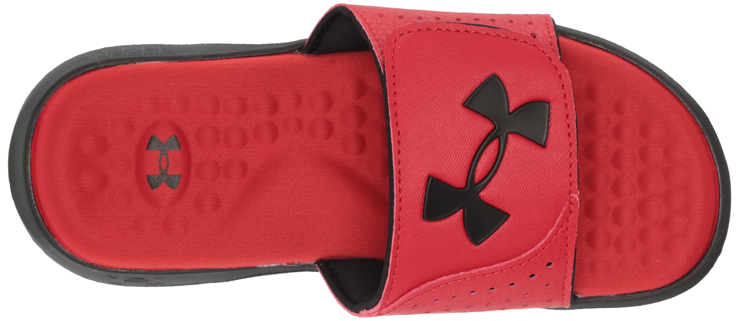 Under Armour Boys' Ignite 7 Slide 600 Red Black US