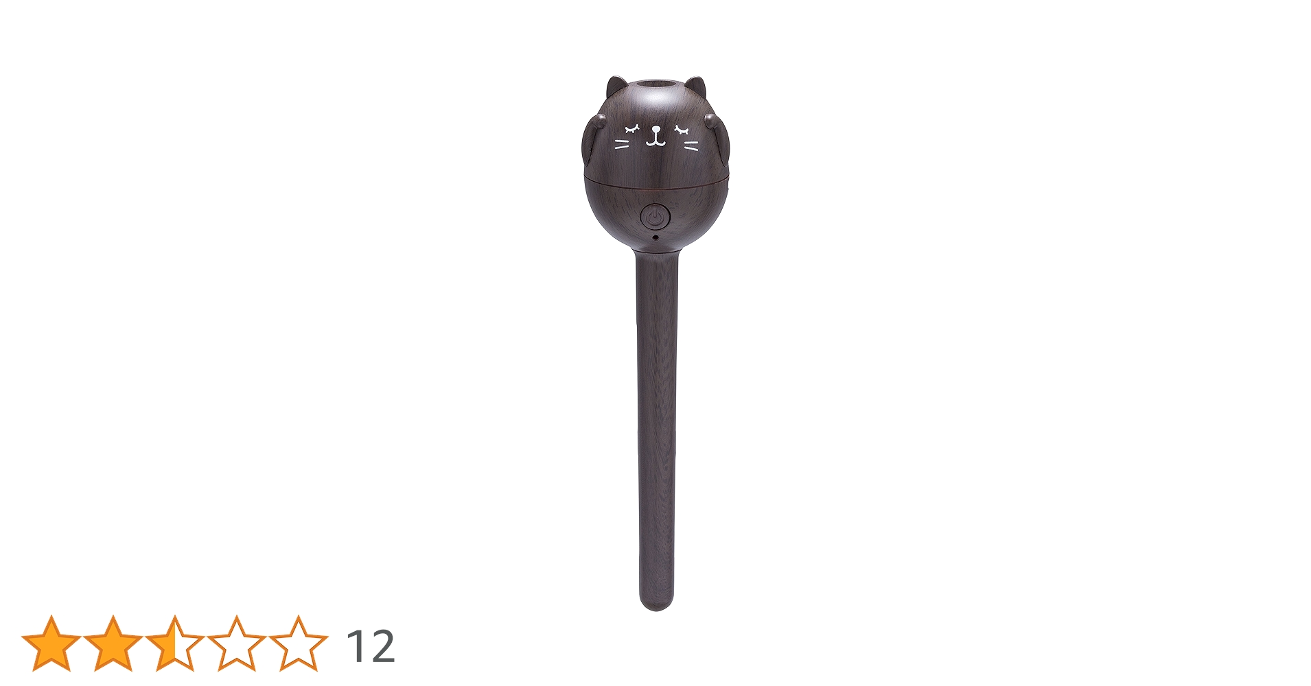 (未使用･未開封品)　うるおいにゃんこ パーソナル加湿器 木目調 ダークウッド 0pbj0lf Amazon.co.jp: うるおいにゃんこ パーソナル加湿器 木目調