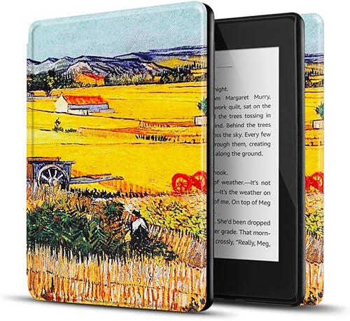 Miniatura 19 de TNP - Funda para Kindle Paperwhite 10ª generación/10 generación 2018, funda inteligente delgada y ligera con encendido automático de reposo, Rosa