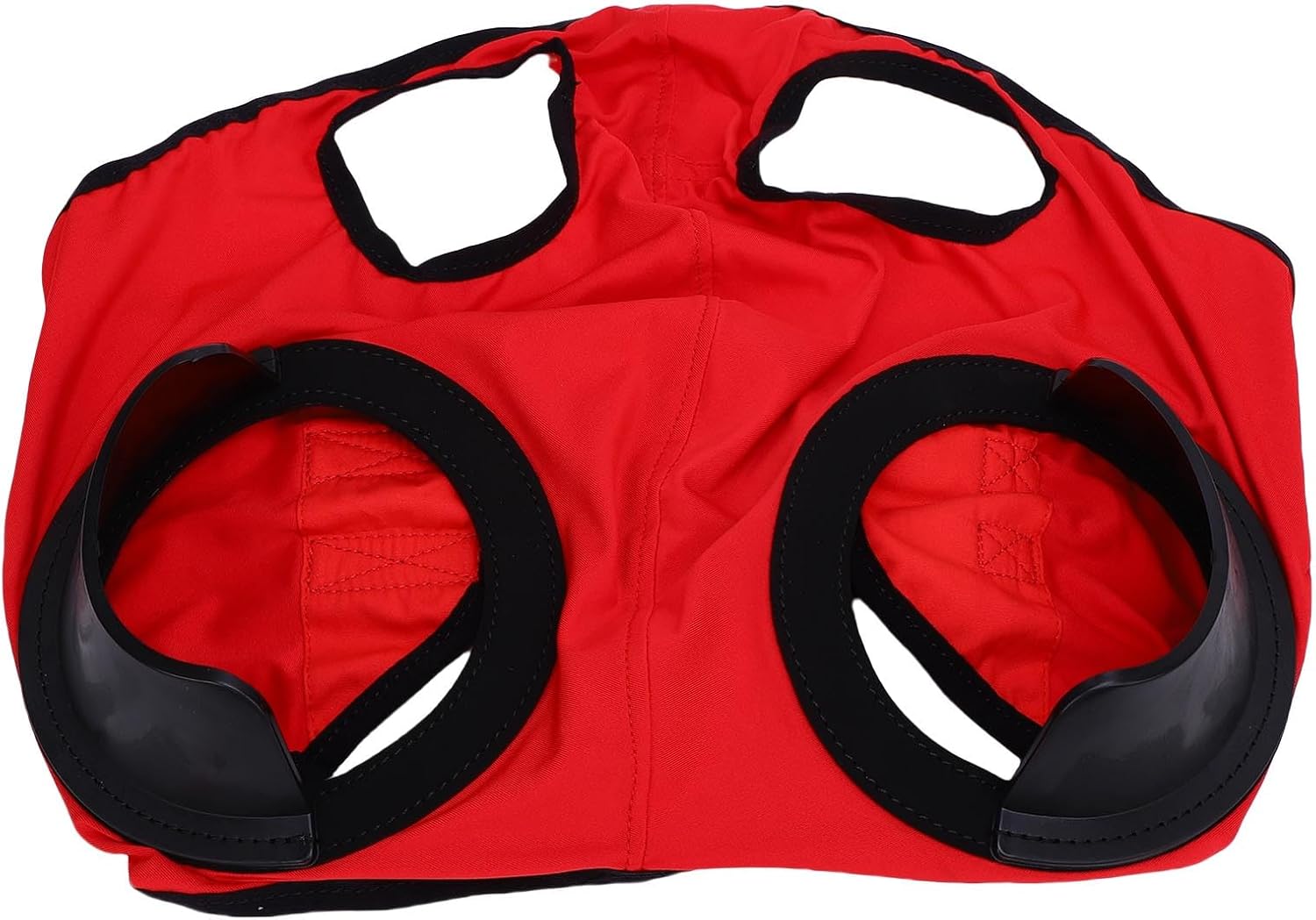 Red Horse Eye Blinder Cover, High Elasticity Breathable Anti Sand Horse Riding Blinker Eye Veil for Competition