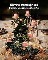 Vista 110 de Homemory - 24 velas de té negras, a pilas, duran más de 200 horas, sin llama, parpadeantes, falsas, eléctricas, LED, para Halloween, fiestas