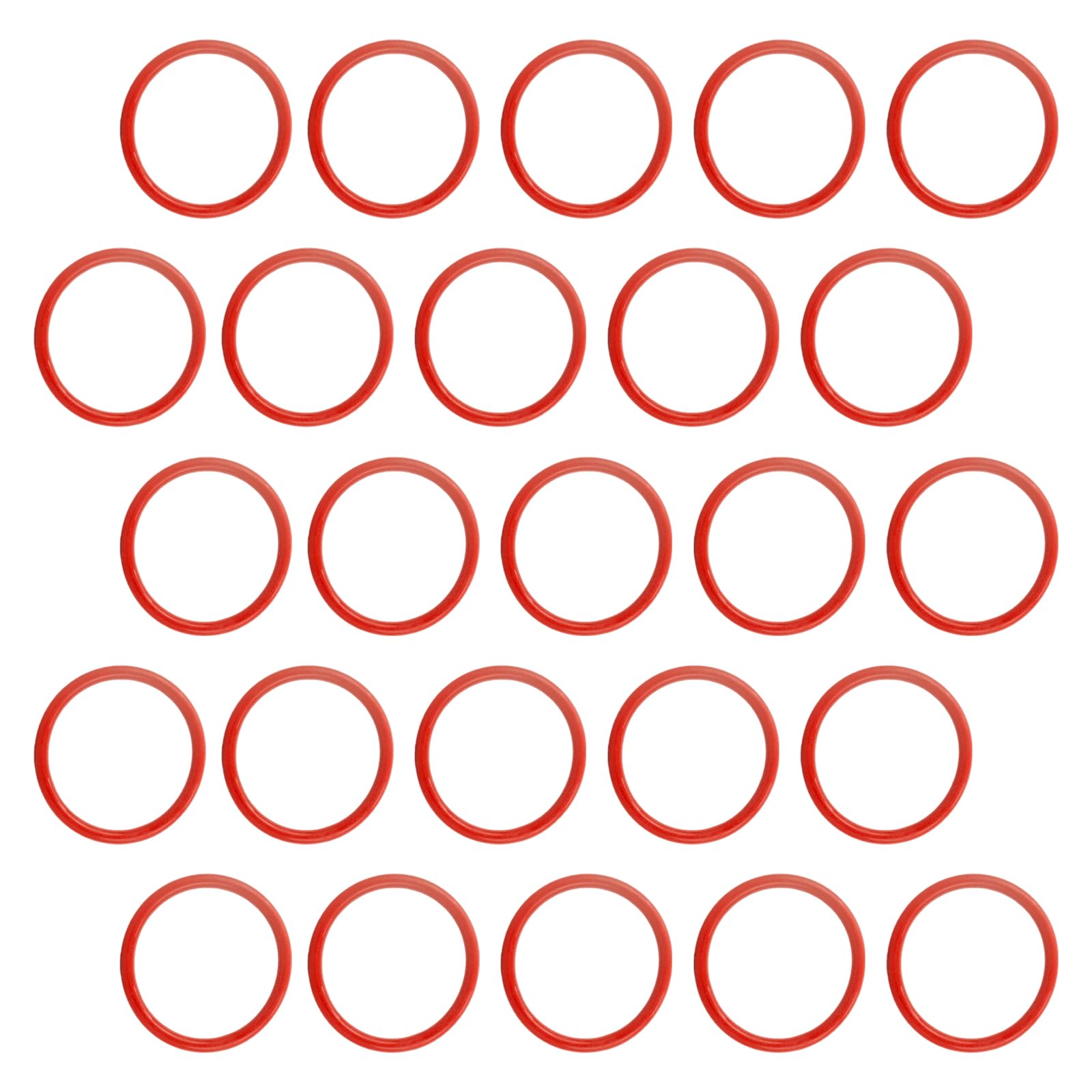 Veltros Multicolor Of 100 Silicone Sealing Gaskets Coffee Equipment Maintenance Part Silicone Seal Rings Suitable For Coffee Machines Sealing Rings Set