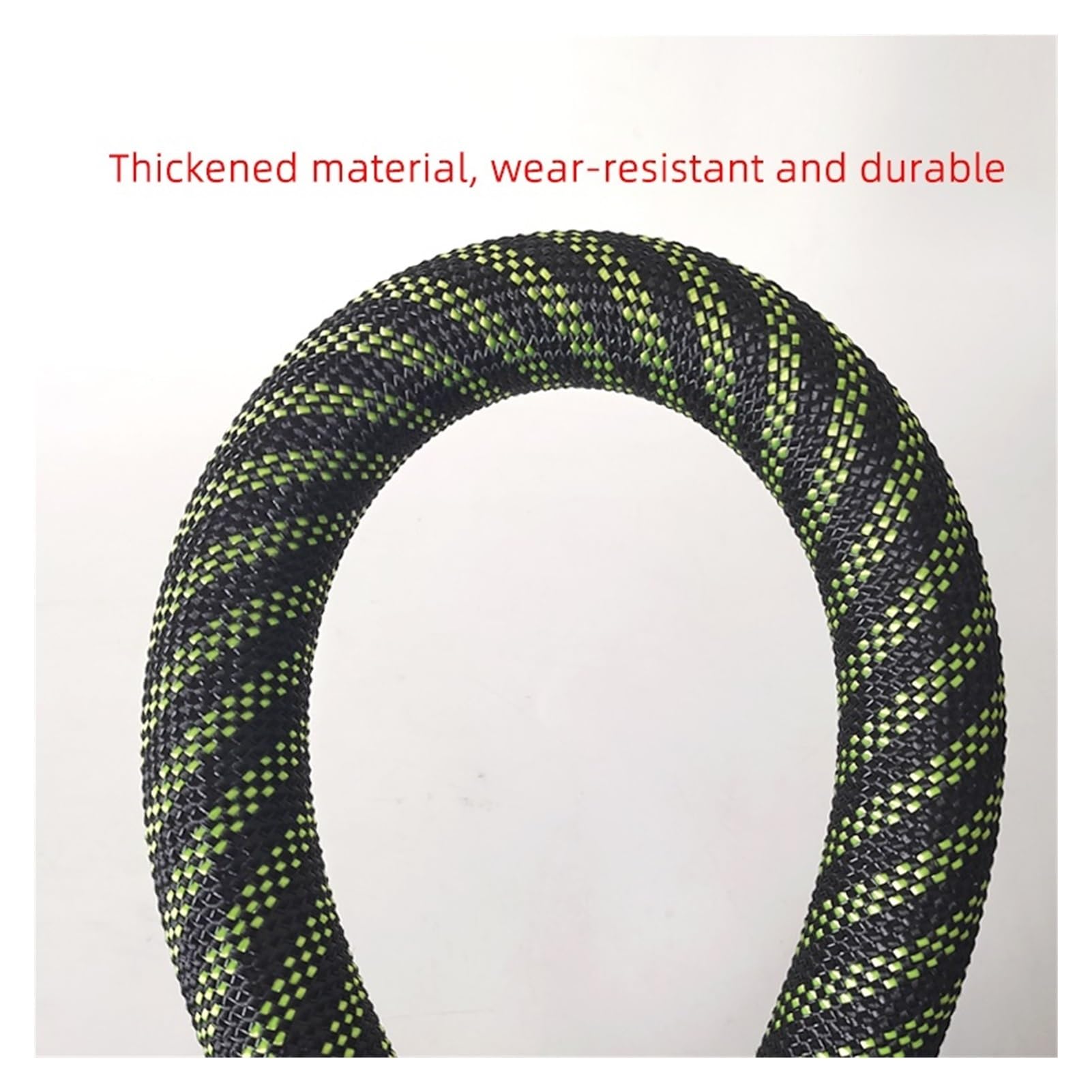 Tubo Flessibile Antistatico per Aspiratore，compatibile con FESTOOL，compatibile con Mirka, Nero e Verde, 26mm Diametro Interno, 57mm Diametro Esterno, Materiale TPE Rinforzato (1PCS 3.5M)