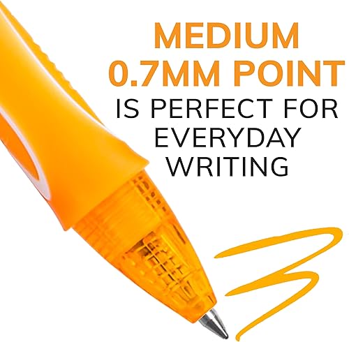 Miniatura 4 de BIC Gelocity - Bolígrafos de gel con temática oceánica de secado rápido, punta media (0.028 in), juego de 8 bolígrafos de gel de colores para tomar