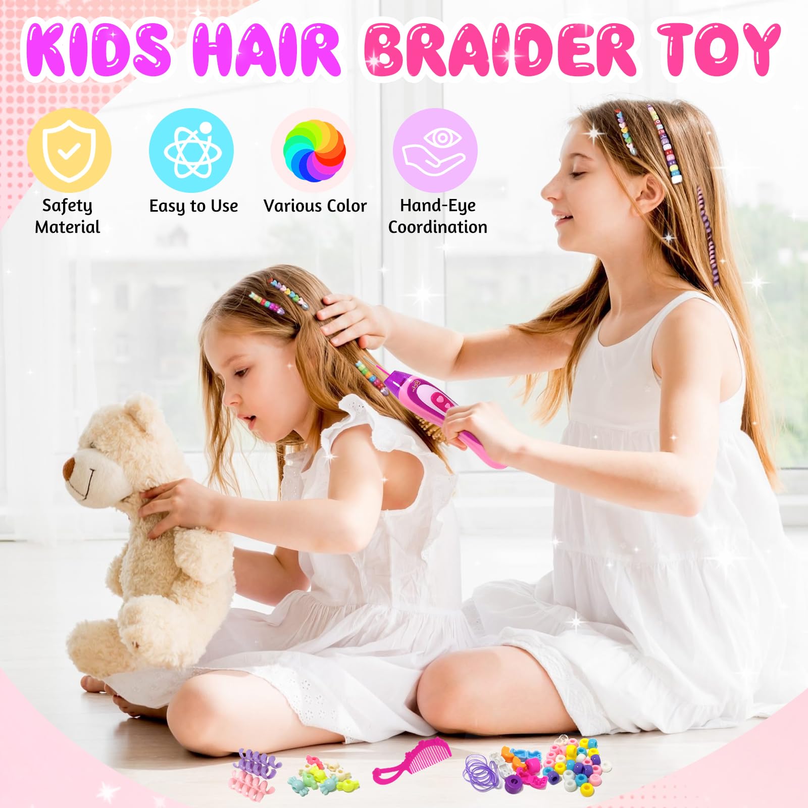 Machine A Tresser BITOYO Les Cheveux Fille, Accessoires Cheveux