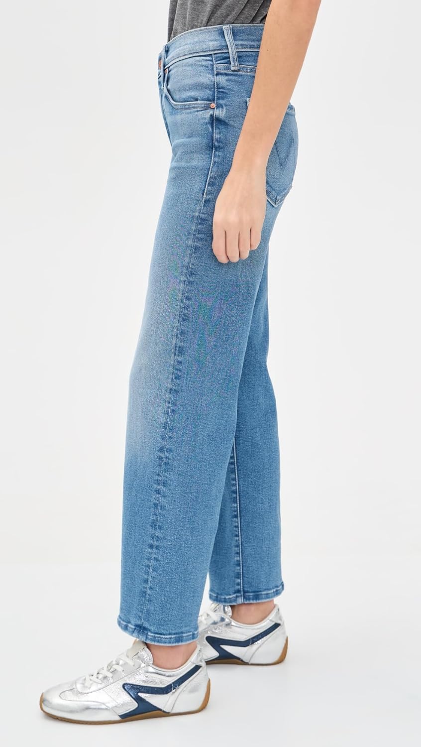 MOTHER Women's The Rambler Zip Ankle Jeans - Image 4