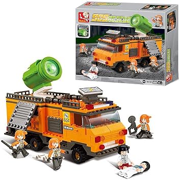 Sluban M38 B0105 SOS Rescue Team, Multi Color (268 Pieces)