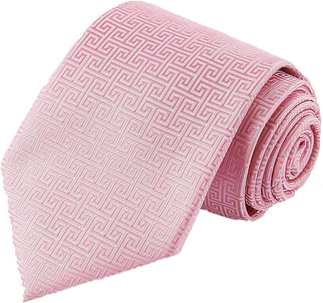 Men Fashion Business Necktie Silk Tie Woven Business Necktie Set Pocket Suqare Cufflinks Formal Gift