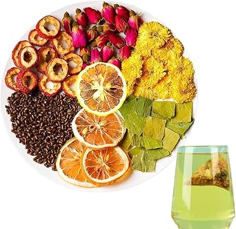 Winter Melon Lotus Leaf Tea, Multiple natural ingredients Blend Formula, Oil Cleansing Tea for Women and Men 3box