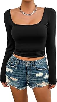 FREAKISH BUILDING★韓国★ CIROS LONG SLEEVE CROP TEE ロンT THOCC IMPORT NIGHTS Recycled long-sleeve crop top – THE