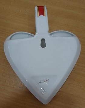 Royal Copenhagen Hearts of Christmas #3 Creating Moments 2008 Hans H Hansen