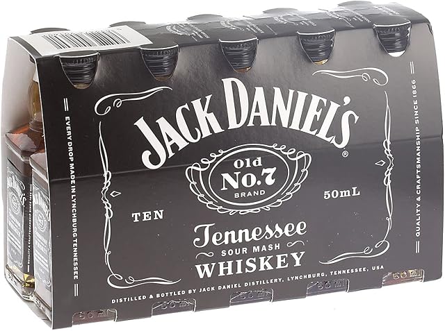 Jack Daniels Miniatures 5cl - Pack of 10
