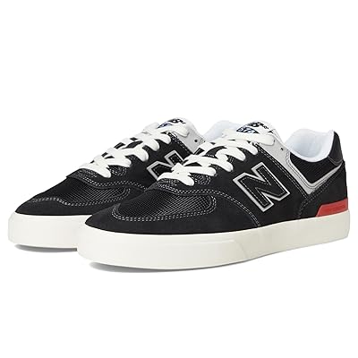 New Balance Numeric 574 Vulc Shoes Black/Grey 1