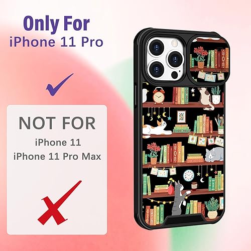 Miniatura 389 de Funda 2 en 1 para iPhone 11 para mujer, linda funda para teléfono para niñas, diseño de mariposas y flores, diseño Kawaii bonito y único con funda