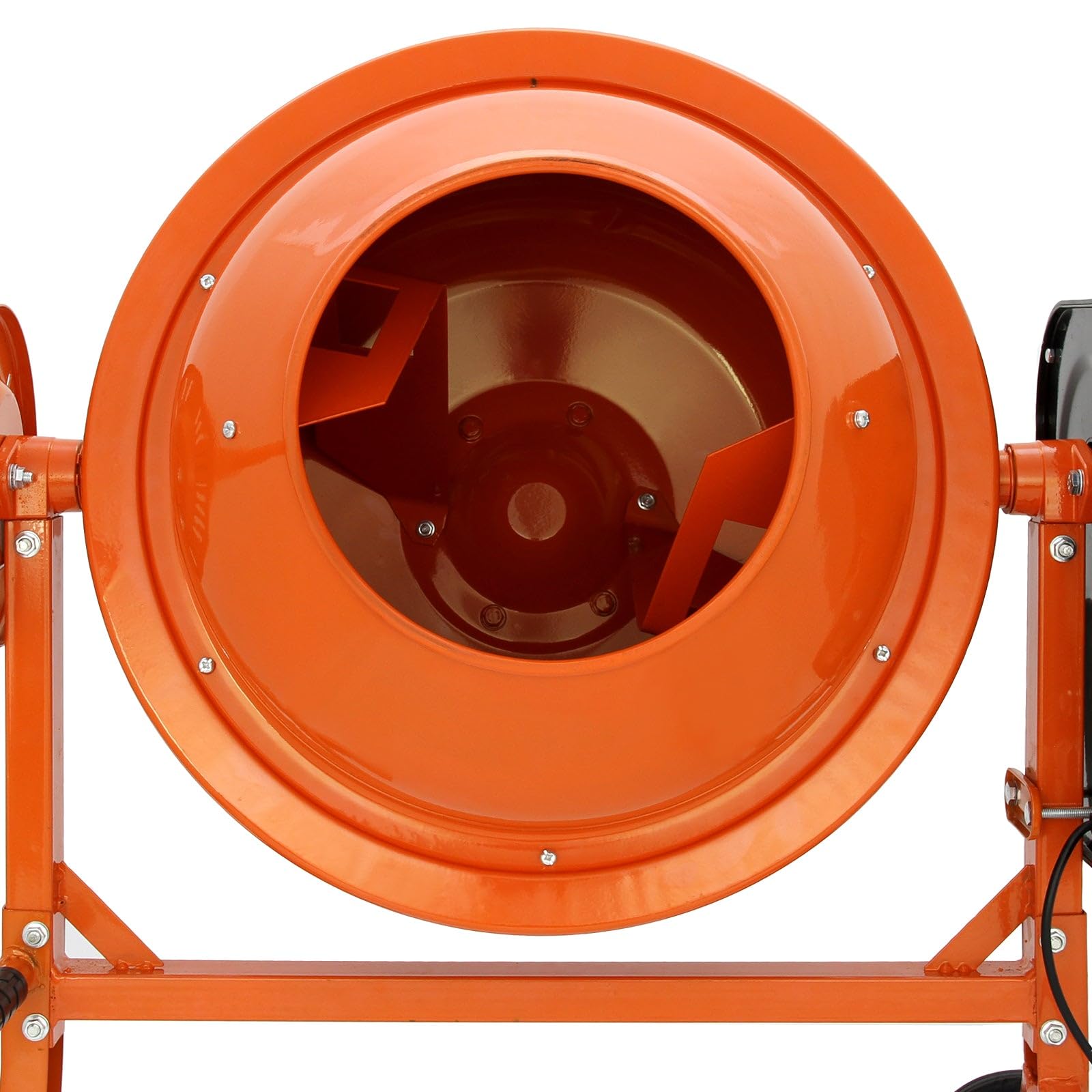 Elektrischer Betonmischer 70 Liter – Beton- & Mörtelmischer mit 250W Motor, kompakte Betonmischmaschine für Zement, Mörtel und Putz, ideal für Baustelle & Heimwerker