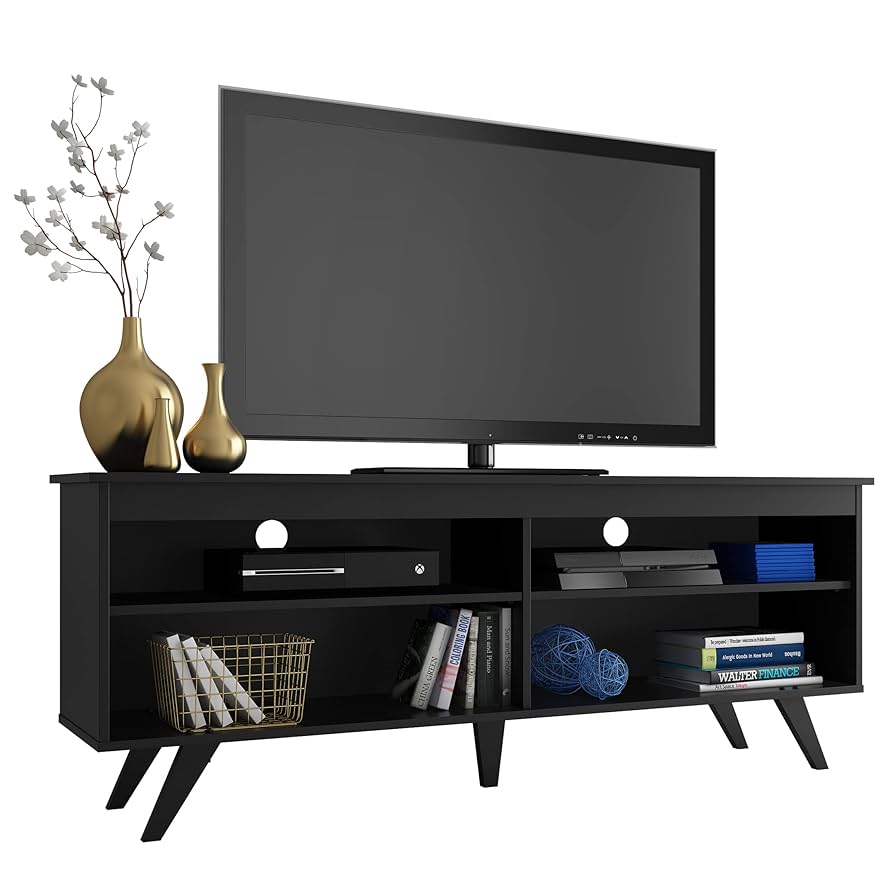 テレビスタンド最大65インチまで Amazon｜Madesa テレビスタンド 棚4つ ケーブル管理 最大65