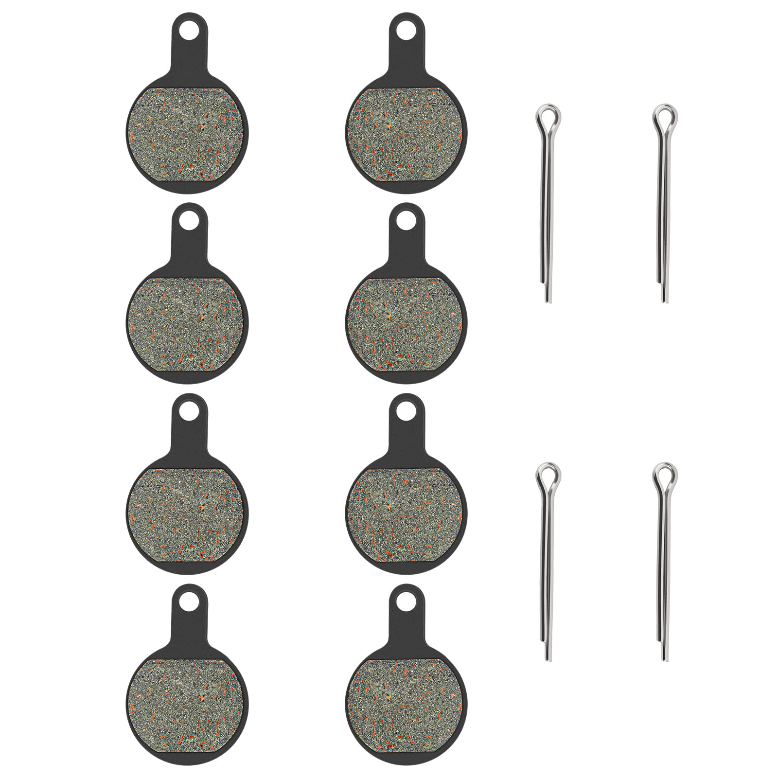 2 Paires De Plaquettes De Frein à Disque Vtt En Résine Pour