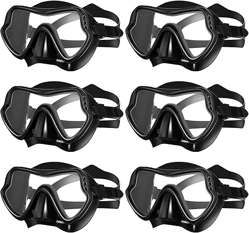 Miniatura 8 de 6 gafas de esnórquel para adultos, máscara de buceo, vista panorámica, gafas de buceo, equipo de entrenamiento de natación para jóvenes, adultos,