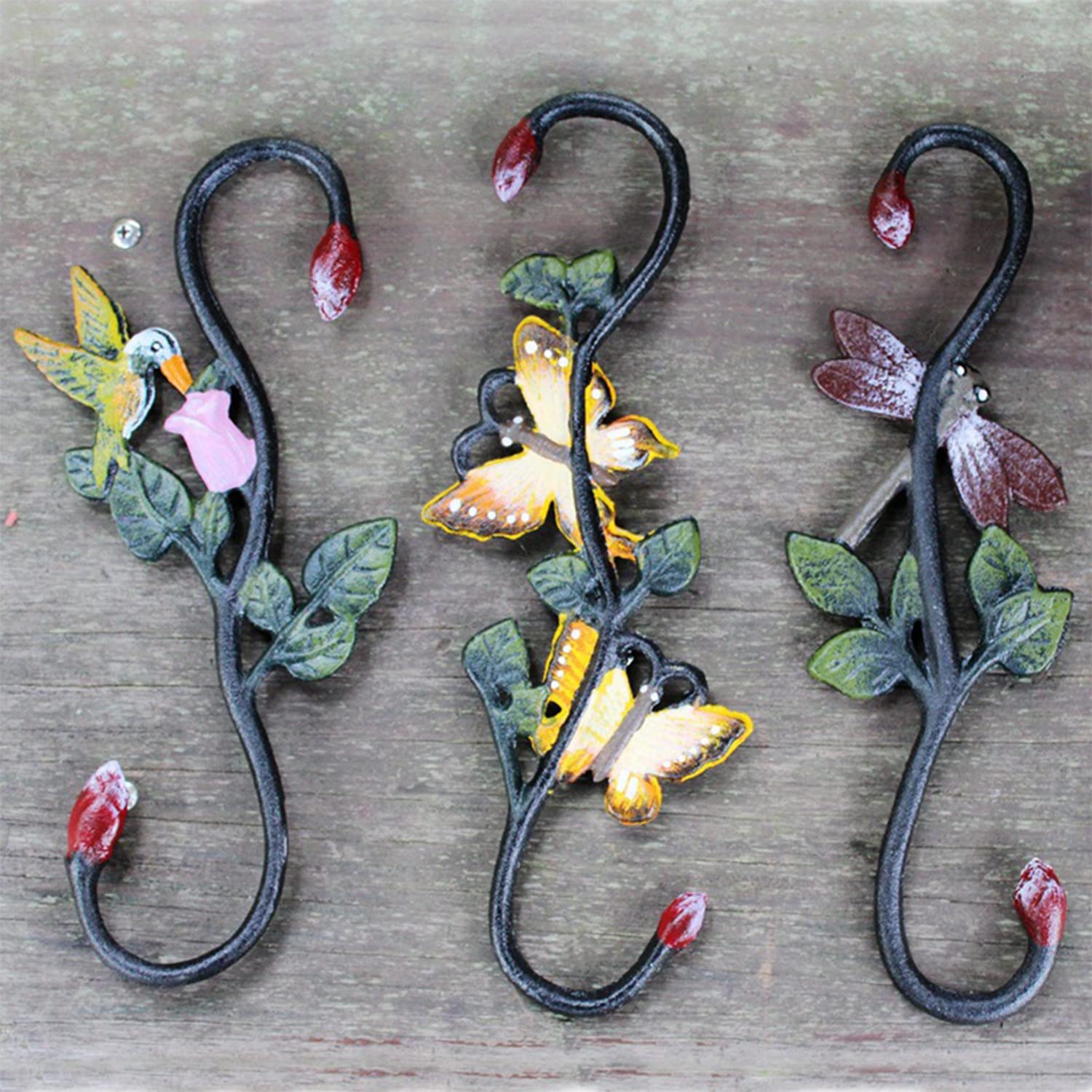 Cintres en forme de S en fonte pour plantes, crochet décoratif en S, pour extérieur, très résistant, paniers suspendus pour fleurs, rallonges de plantes, crochets en S pour suspendre les