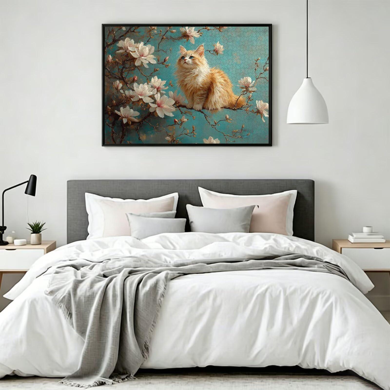Puzzle 4000 elementów kwiat wyzwanie klasyczne puzzle, n-299 | Rodzinne puzzle, zajęcia relaksacyjne, trudna sztuka puzzle koty, niepożądane wyzwanie, prezent dla kobiet