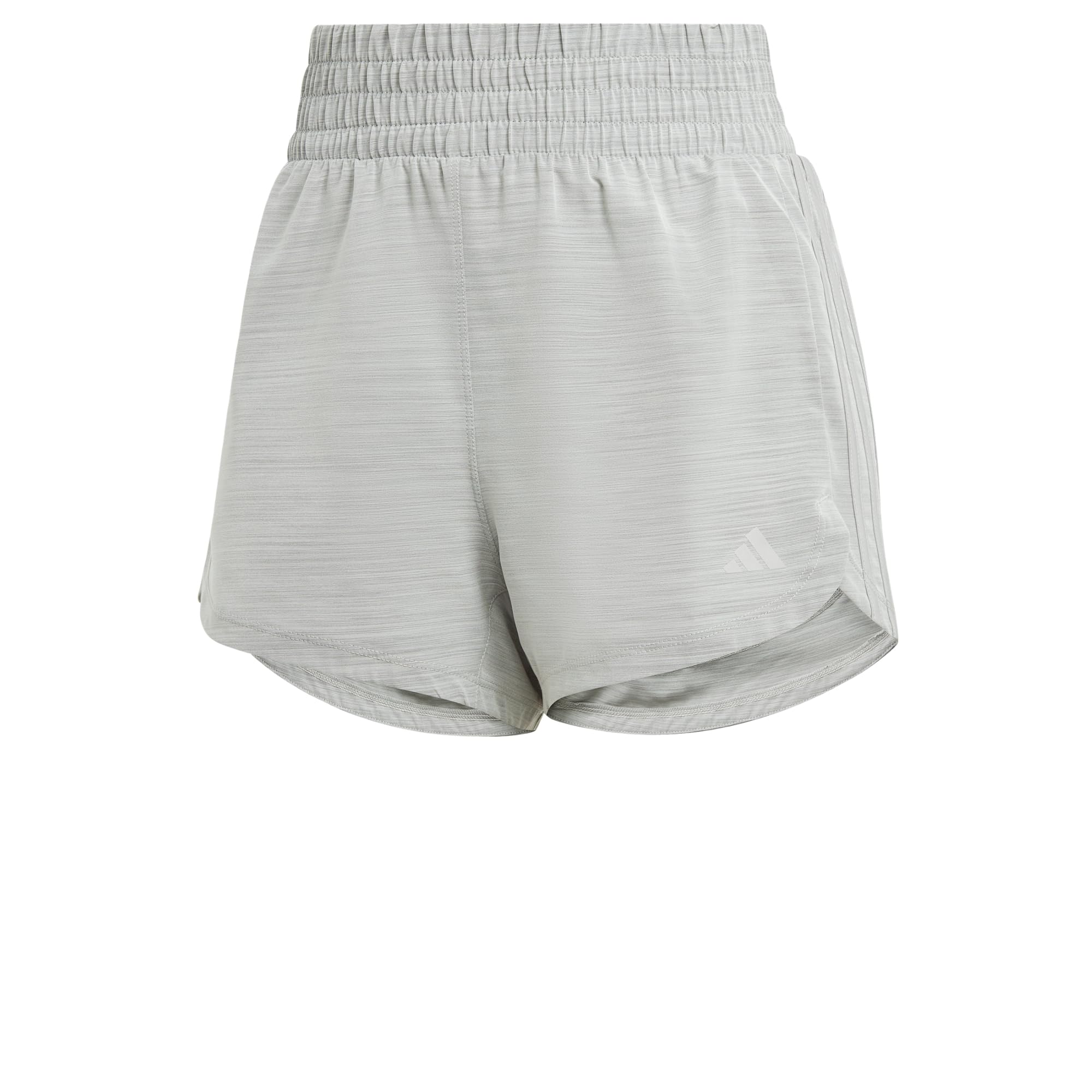 adidas Women's Pacer Training 3 Stripes Woven High Rise Short, S 3 inch