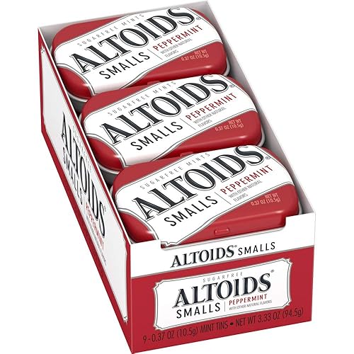 Altoids Smalls Peppermint Breath Mints, 9 Count