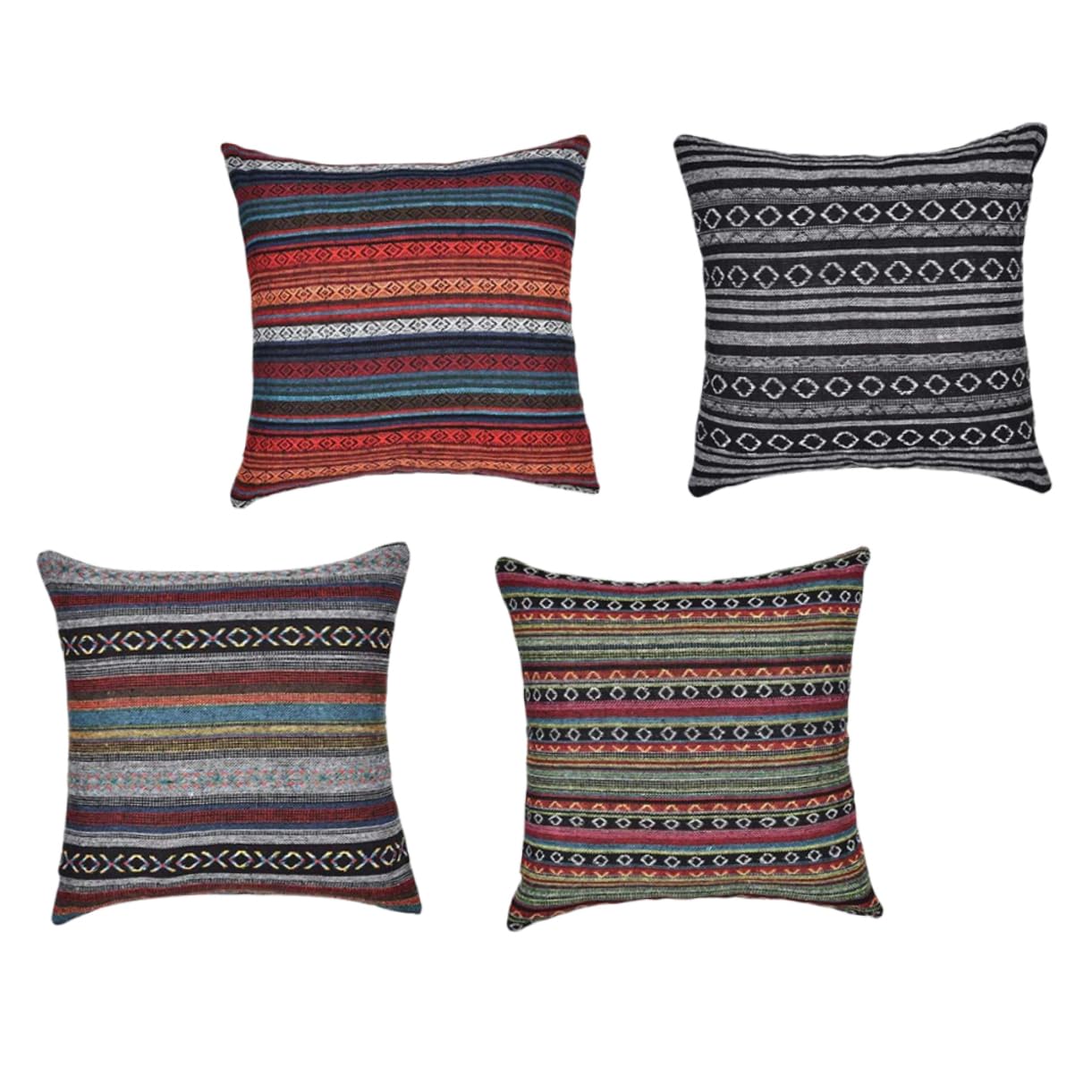 Housses de coussin rétro d'une finition élégante pour votre décoration