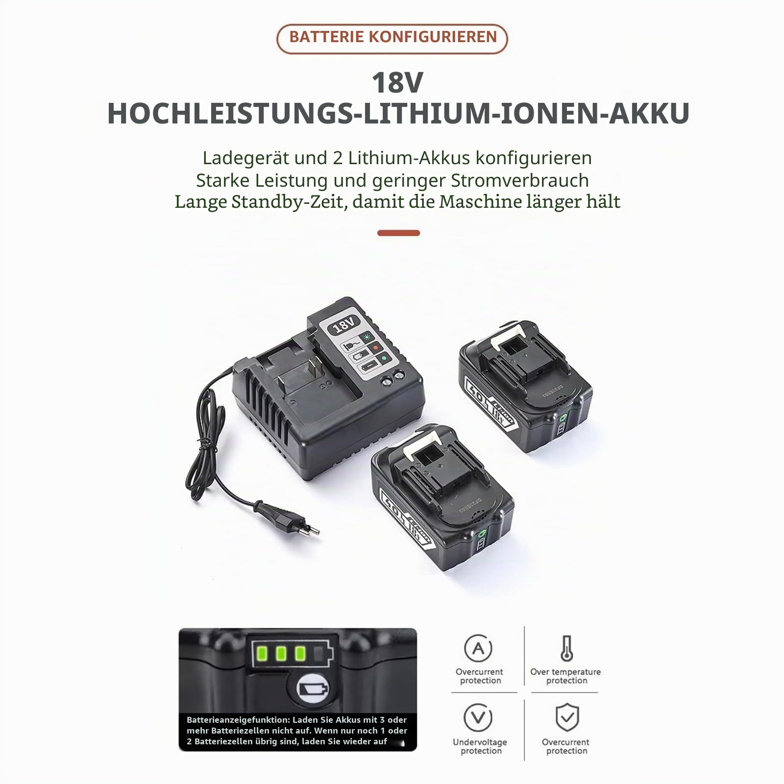Akku Hydraulische Kabelschere,Elektrischer Ratschen-Kabelschneider,18V Kabelschneider Elektrischer Drahtschneider Drahtschneidewerkzeug für Kupfer Al Kabel,EC-65