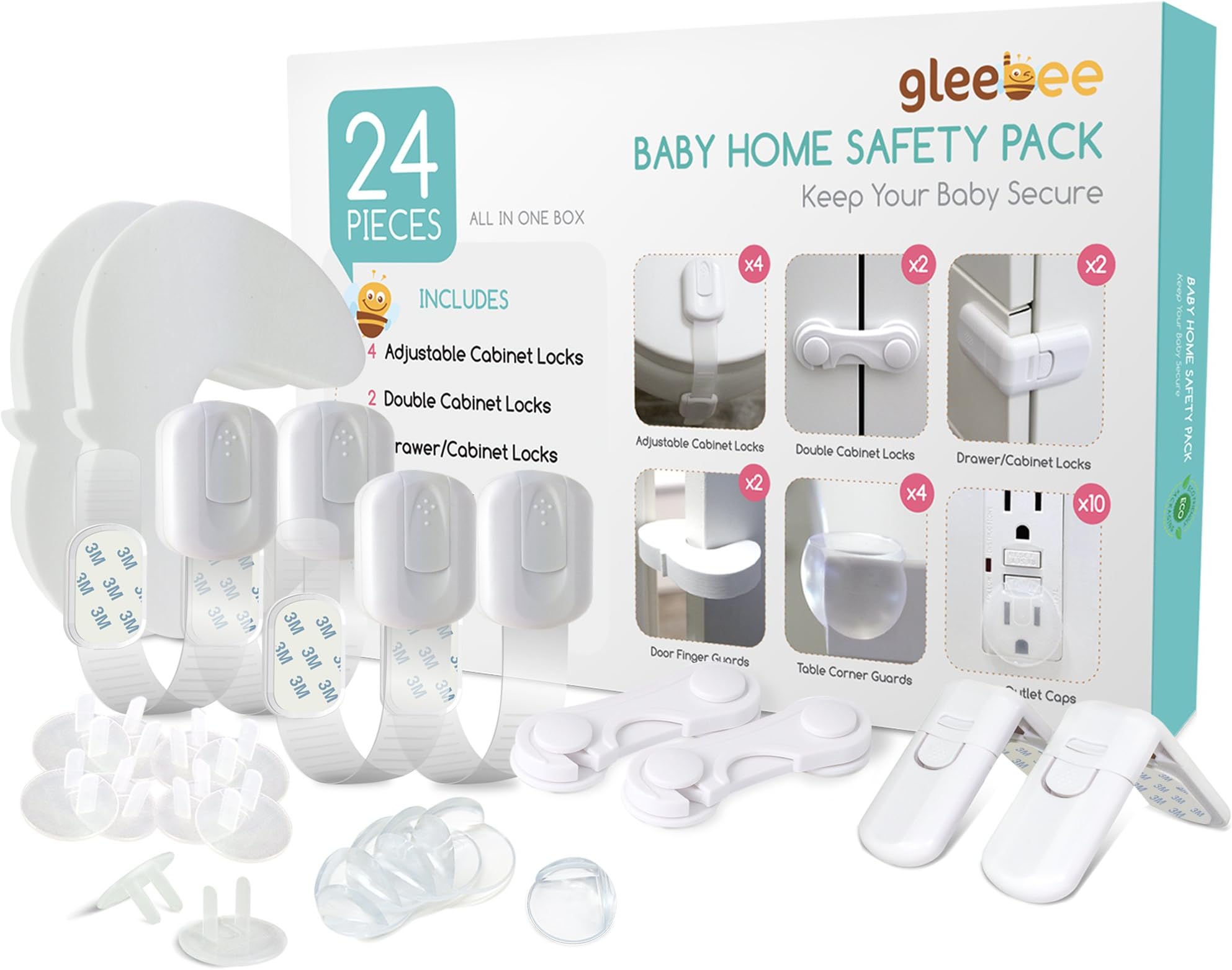 Cabinet Lock Child Safety Cabinet Latches Locks for Baby Proofing|10 Packs Child Proof Cabinet Locks|Invisible and Safe Design|No Tools or Drilling Needed Drawer Locks for Drawers, Cabinets, Closets