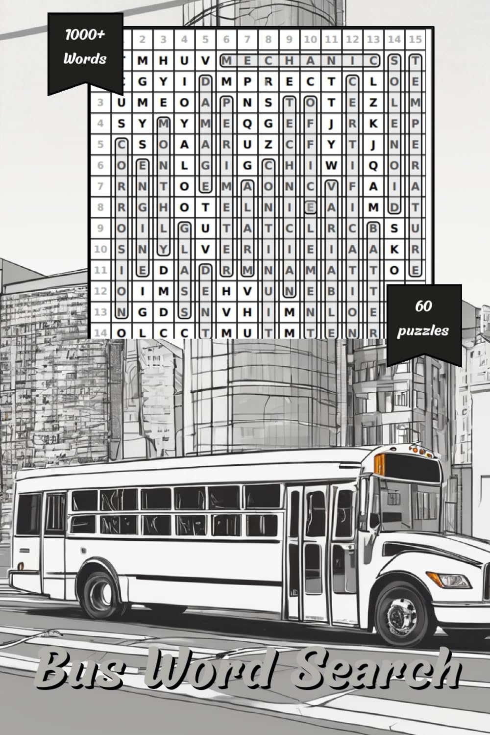 Bus Word Search: Professional bus driving terminology word search puzzles featuring vehicle safety, routes, passengers, emergencies, and more | 6x9 ... dispatch teams, and transit professionals.