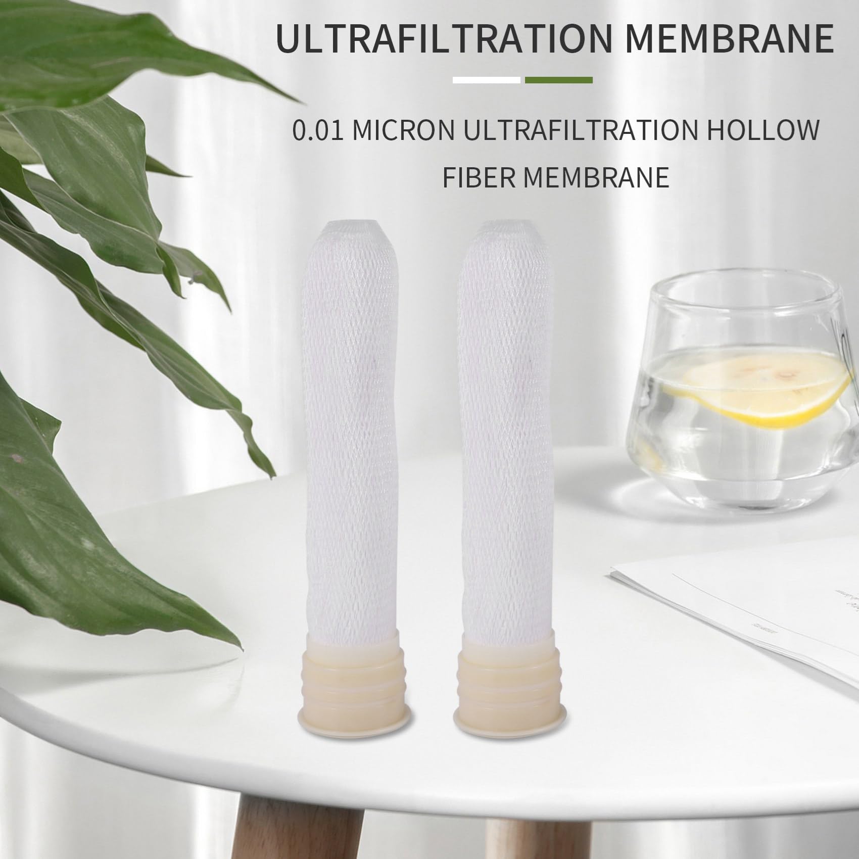 16 Stück UF-Membran 0,01 Mikrometer Ultrafiltrations-Hohlfasermembran für Umkehrosmose-Wasserfilterreiniger