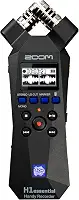 Zoom H1essential Gravador estéreo prático com flutuador de 32 bits, acessibilidade, microfones X/Y, gravação em cartão SD, microfone USB, portátil, para músicos, podcasters, cineastas e criadores de