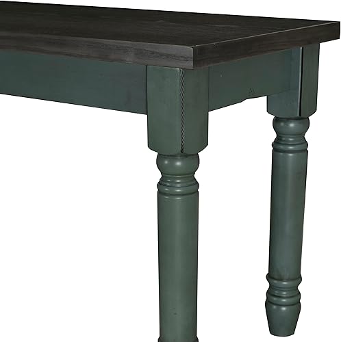 Miniatura 10 de Powell Muebles Willow banco de comedor, multicolor, 40 pulgadas de ancho x 14.02 pulgadas de profundidad x 18.31 pulgadas de alto