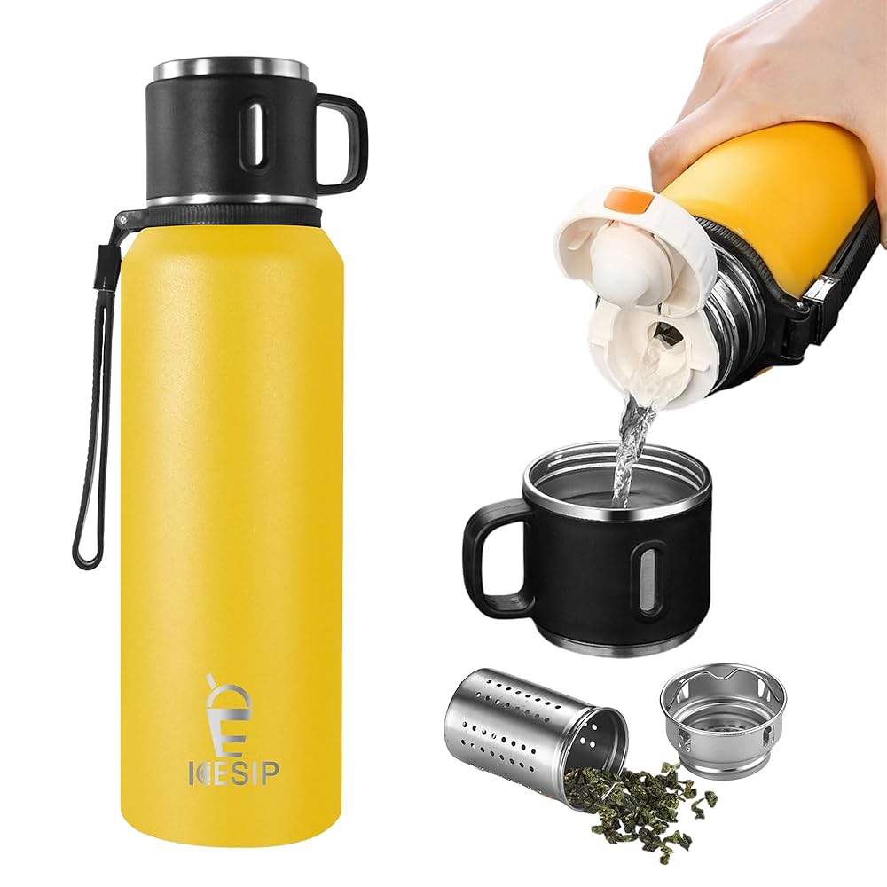 Owala FreeSip insulated stainless steel water bottle with dual drinking options