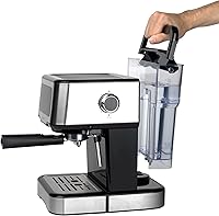 Vista 5 de Capresso Café TS Máquina de café espresso con pantalla táctil, 50 onzas, color plateado