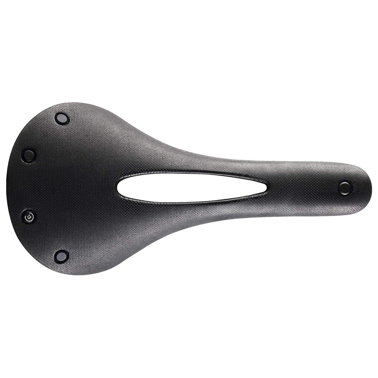 Amazon | BROOKS(ブルックス) 幅132mm 250gの穴あきカーボンサドル