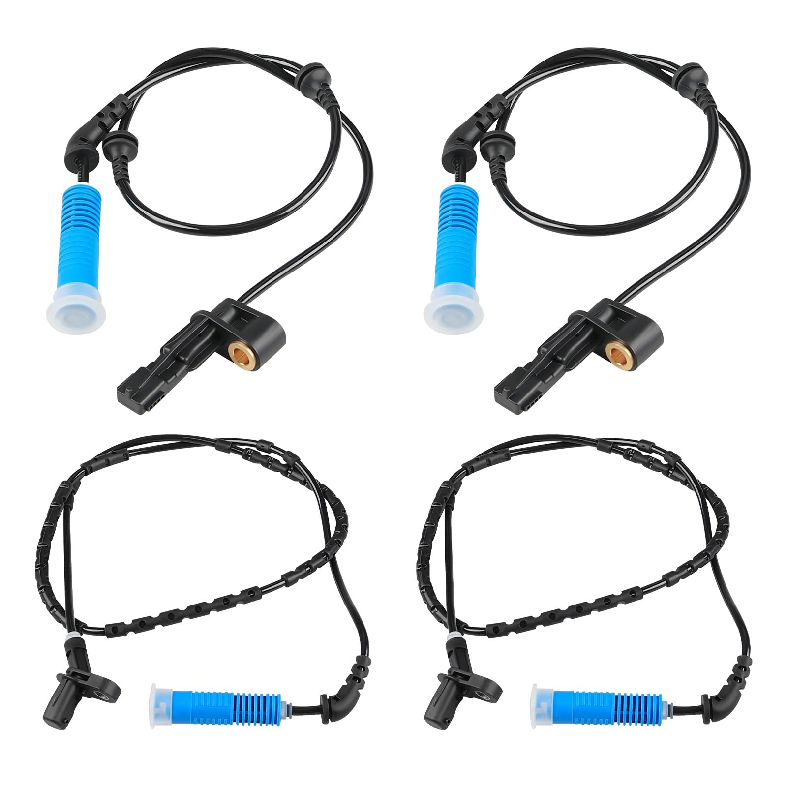 Kit De 4 Sensores ABS Para BMW E46 Y Z4 - Números OEM 34526752683, 34526752682, 34526752681, Compatibilidad Garantizada