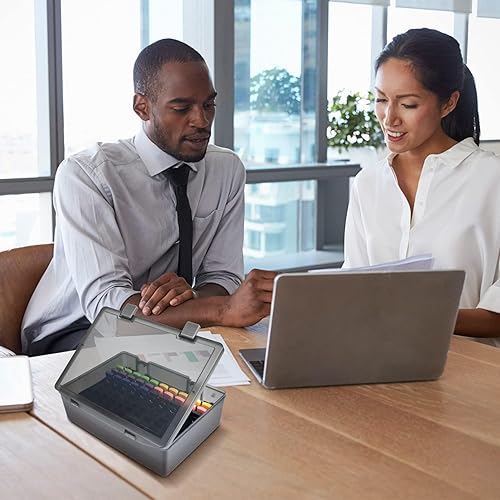 Miniatura 6 de FULLCASE Estuche para unidad flash USB, memoria USB, organizador de almacenamiento de tarjetas SD, capacidad para 104 unidades, soporte de